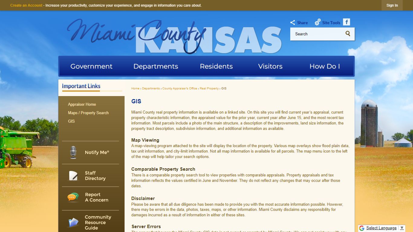 GIS | Miami County, KS - Official Website